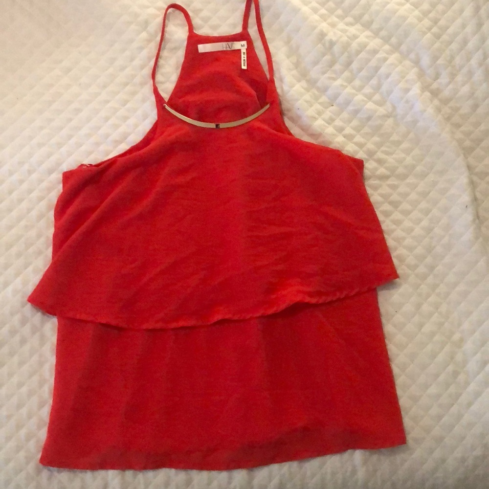 Women’s red blouse